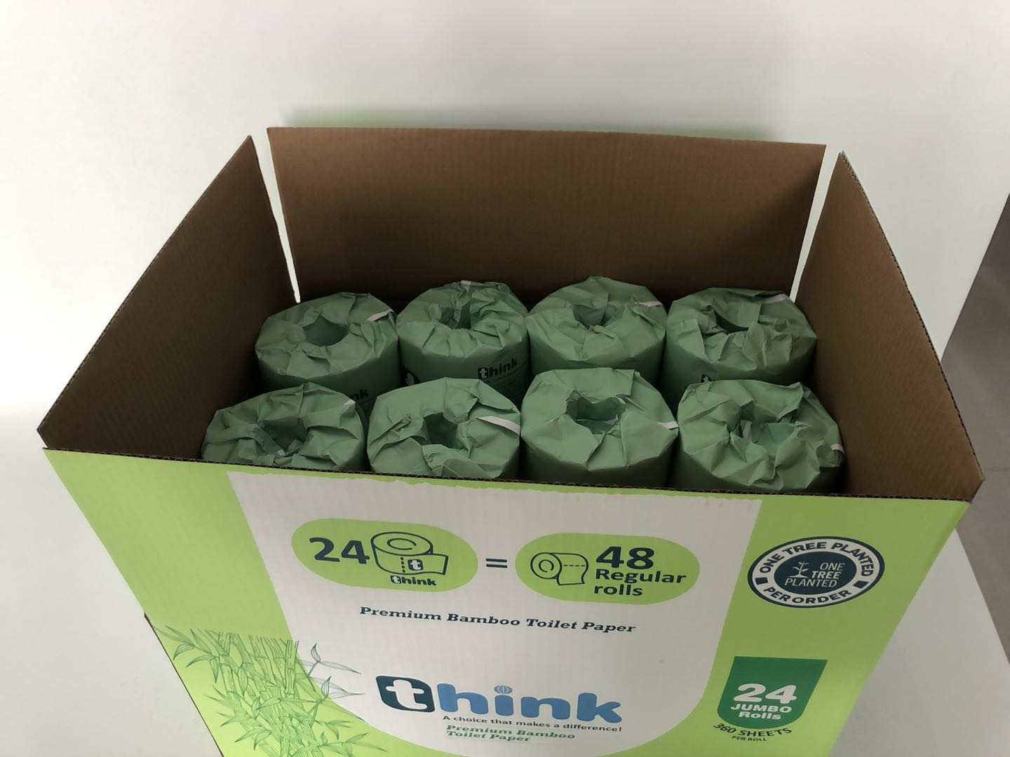 12 Bamboo Toilet Paper